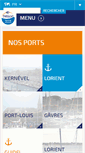 Mobile Screenshot of ports-paysdelorient.fr