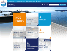 Tablet Screenshot of ports-paysdelorient.fr